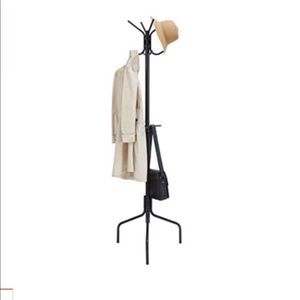 Sunny point free standing entryway organizer metal